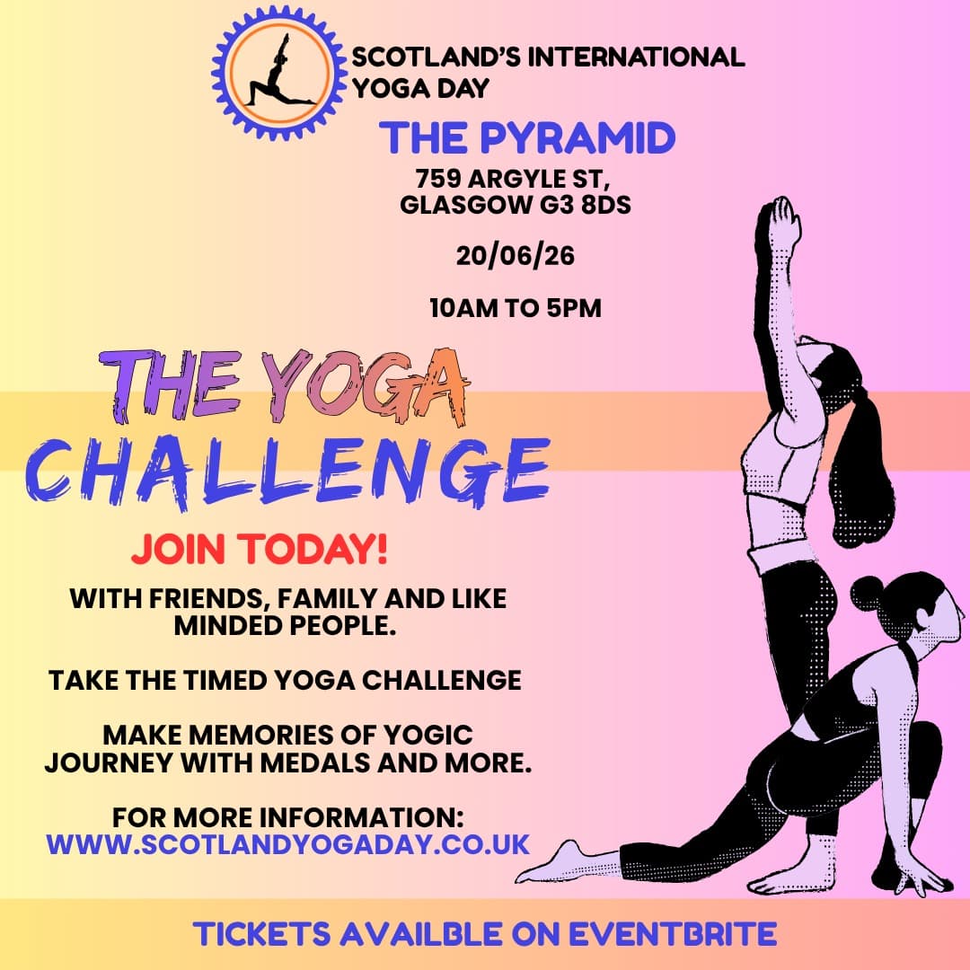 Scotland Yoga Day Challenge — community energy and celebration on the day